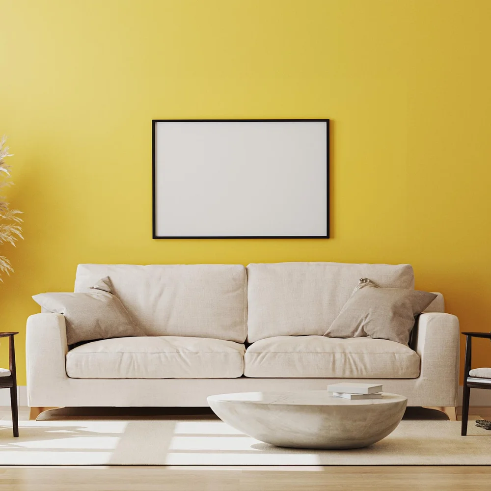 Modern villa interior painting